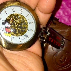 Vintage 1945(?) Mickey Mouse B.C.C.R.S. Pocket Watch